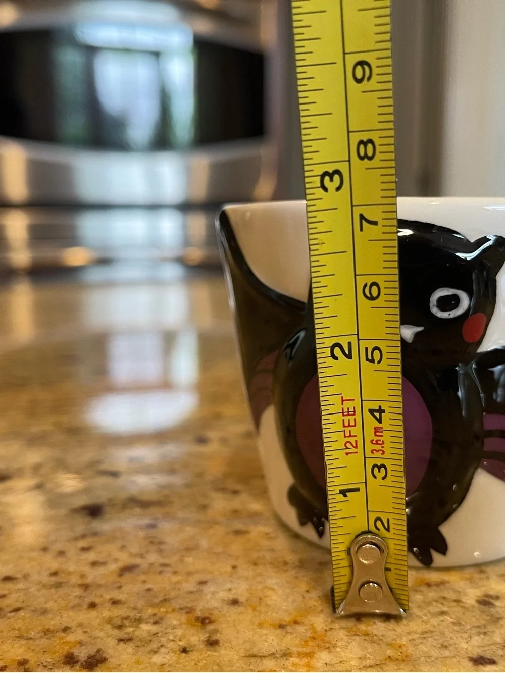 Sur La Table Halloween Pumpkin Bat Ceramic Child or Espresso Mug